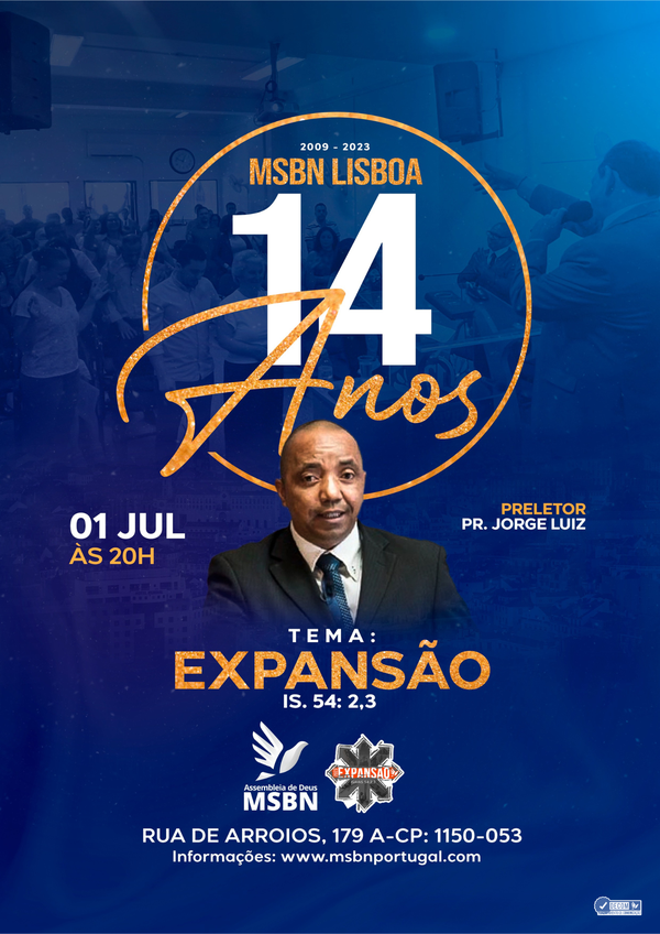 14 anos - MSBN Lisboa