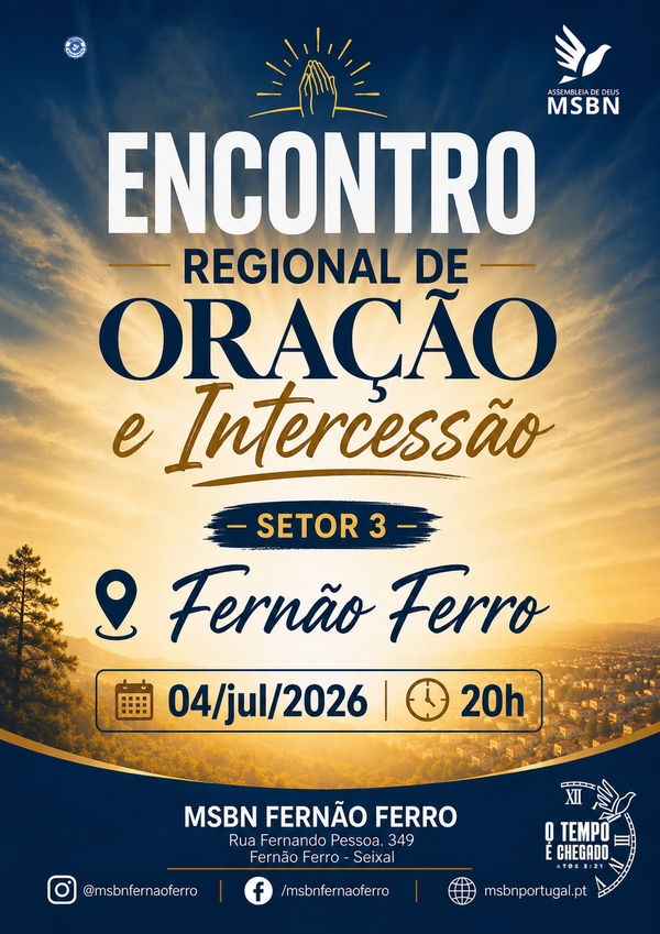 Encontro Intercessores Setor 3 Julho