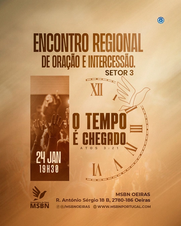 Encontro Regional de Oração e Intercessão Setor 3