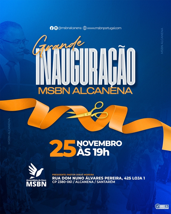 Inauguração Alcanena
