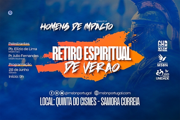 Retiro de Homens Ecram TV Divulgação