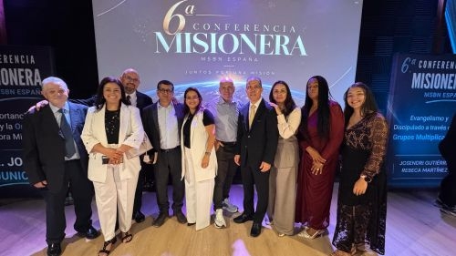 Delegação de Portugal junto com o pastor Vilmar e Claudinéia do MSBN Espanha.